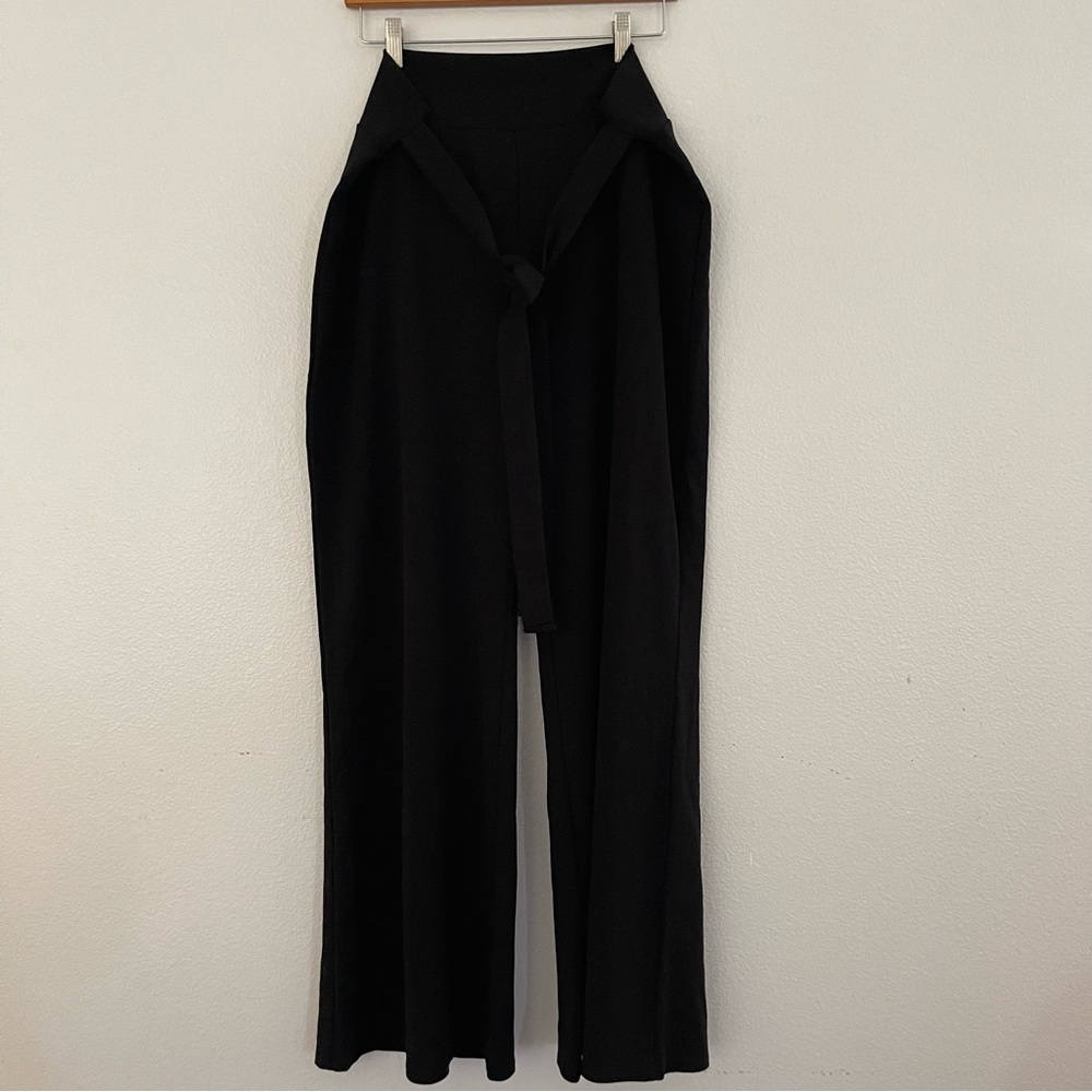 Bluebell black wide leg dress pants